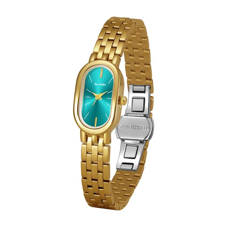 BS Bee Sister FA1905 Womens Vintage Oval Watch Quartz Dress Watch with Butterfly Clasp