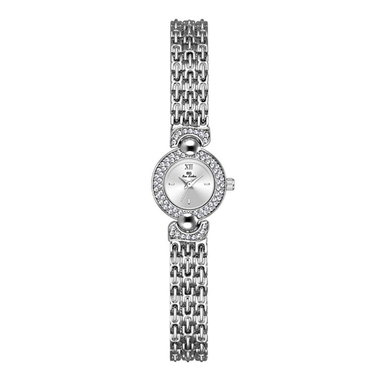 BS Bee Sister FA1841 Vintage Women Bracelet Watch Dainty Small Dial Rhinestone Quartz Dress Watch for Ladies
