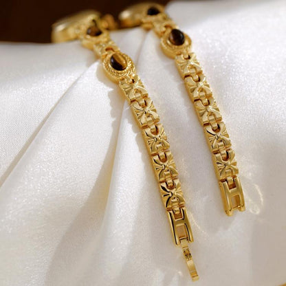 BS Bee Sister FA1859 Women Oval Bracelet Watch Vintage Analog Quartz Jewelry Dress Wristwatch