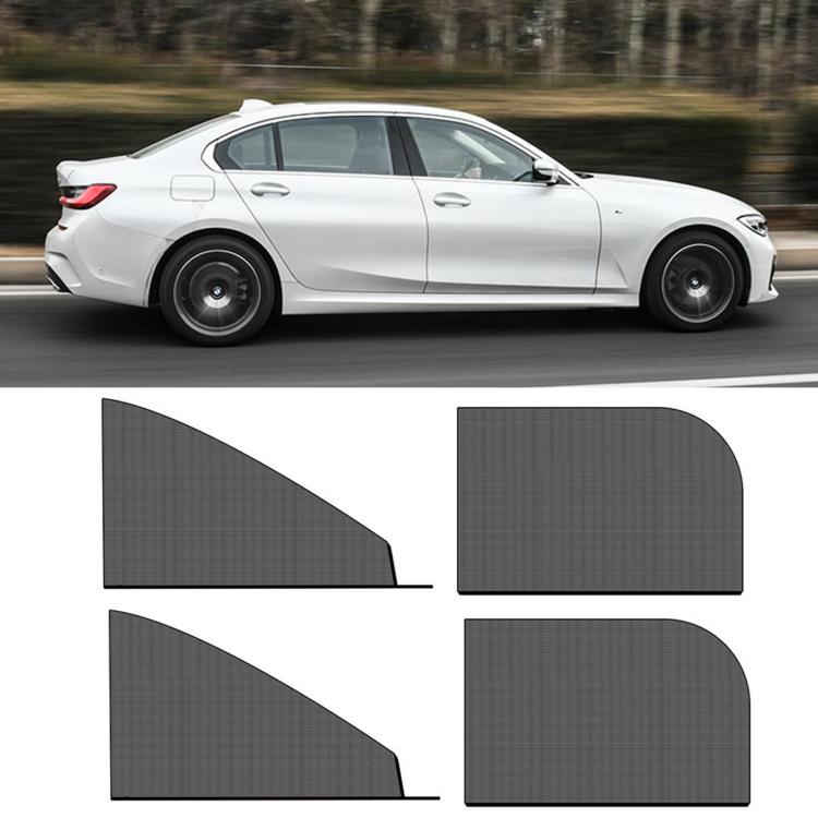 Car Window Sunshade Mosquito Curtain Mesh Fabric Auto Window Sun Block Cover, Car Rear Window, SUV Front Window, SUV Rear Window, Car 2pcs Front Window + 2pcs Rear Window, SUV 2pcs Front Window + 2pcs Rear Window, Car 2pcs Front Window