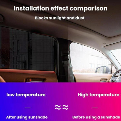 Car Window Sunshade Mosquito Curtain Mesh Fabric Auto Window Sun Block Cover, Car Rear Window, SUV Front Window, SUV Rear Window, Car 2pcs Front Window + 2pcs Rear Window, SUV 2pcs Front Window + 2pcs Rear Window, Car 2pcs Front Window