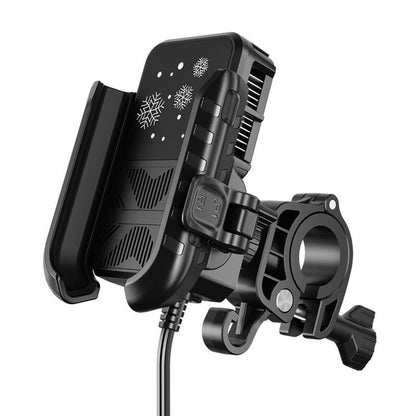 Motorcycle Semiconductor Cooling Mobile Phone Live Streaming Heat Sink Bracket, Handlebars