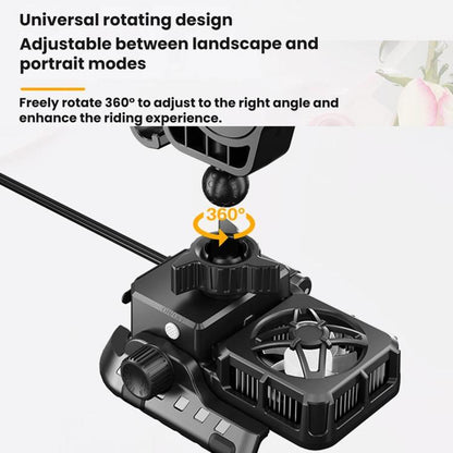Motorcycle Semiconductor Cooling Mobile Phone Live Streaming Heat Sink Bracket, Handlebars