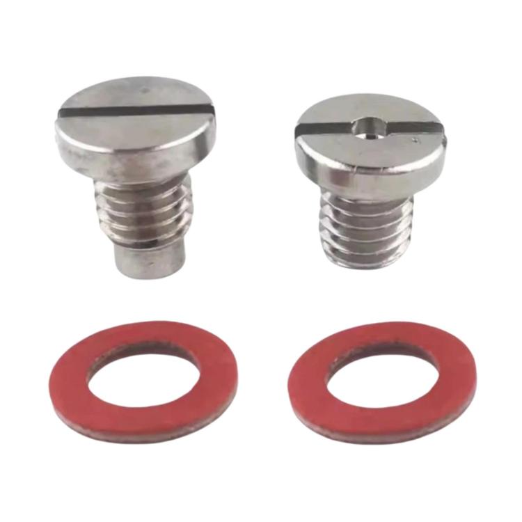 For Yamaha Outboard Motor Gear Drain Screw 90340-08002, Magnetic Oil Drain Screw + Gasket, Non-Magnetic Oil Drain Screw + Gasket + Magnetic Oil Drain Screw + Gasket