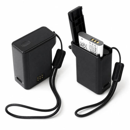 3-in-1 Battery Charger Case For Ricoh GR3 GR3X DB-110 & Olympus LI-92B