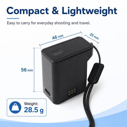 3-in-1 Battery Charger Case For Ricoh GR3 GR3X DB-110 & Olympus LI-92B