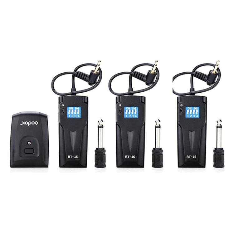 Godox RT16 Flash Trigger Studio Light Photography Light DSLR Camera Remote Control Wireless Sync Trigger, Transmitter, Receiver, Transmitter+Receiver, Transmitter+2 Receiver, Transmitter+3 Receiver