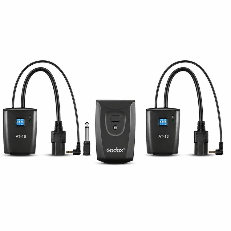 Godox AT-16 Wireless Trigger 16-Channel Flash Receiver Universal Camera Trigger, Transmitter, Receiver, Transmitter+Receiver, Transmitter+2 Receiver, Transmitter+3 Receiver