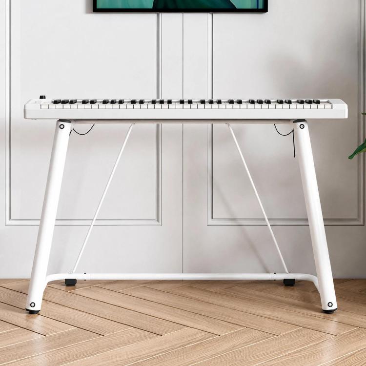 Portable Widened Thickened Electronic Piano Metal U-shaped Frame