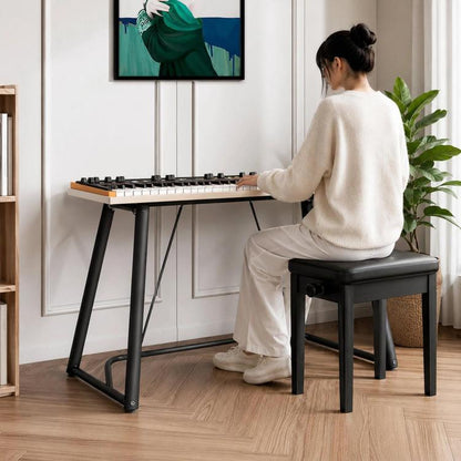 Portable Widened Thickened Electronic Piano Metal U-shaped Frame
