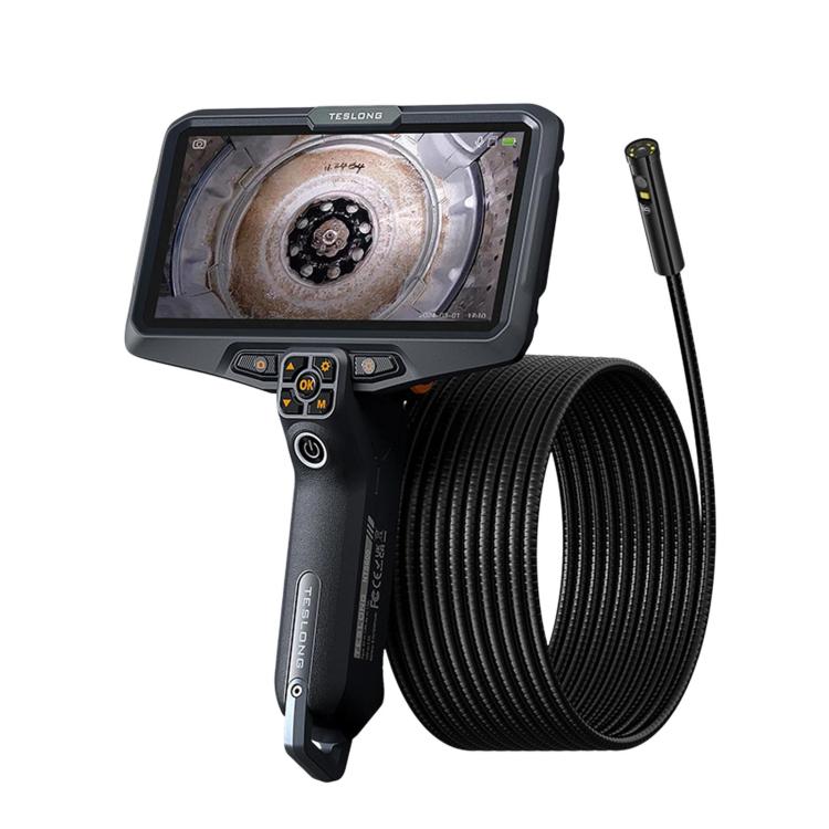 TESLONG NTS600 6 Inch Large Screen HD Industrial Endoscope IP67 Waterproof Inspection Camera, NTS600