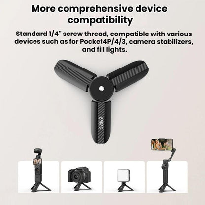 For DJI Osmo Pocket 4P / 4 / 3 BRDRC Tripod Desktop Mounting Base