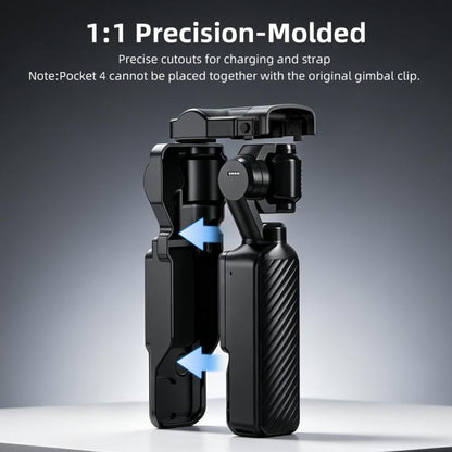 For DJI Osmo Pocket 3 / 4 BRDRC Protective Case For Lens and Screen Storage Dust Cover
