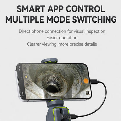 ANYKIT AD100 360-Degree Rotatable Industrial Endoscope IP67 Waterproof HD Auto Repair Borescope, AD100
