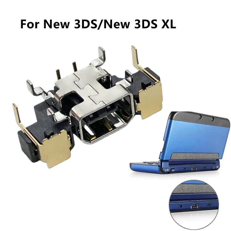 For New 3DS XL / LL Charging Port Power Jack Socket Replacement, Power Jack