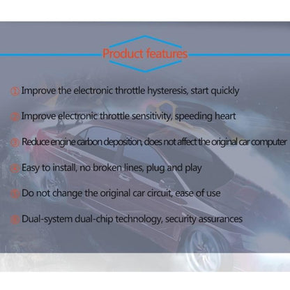 TROS TS-6Drive Potent Booster Electronic Throttle Controller, For Dodge Journey 2019