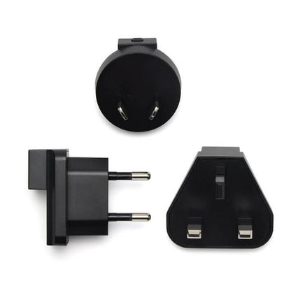 Travel Plug Adapter Kit For DJI Power 140W GaN Charger Interchangeable EU UK AU Wall Plugs, Adapter Kit