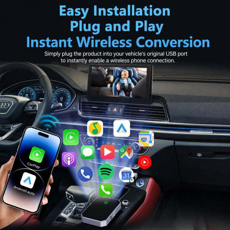 LC969D Car Baby Monitor Night Vision HD Smart Camera, LC969D