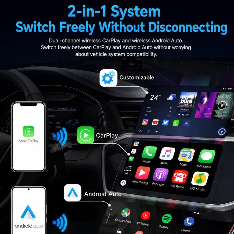 LC969D Car Baby Monitor Night Vision HD Smart Camera, LC969D