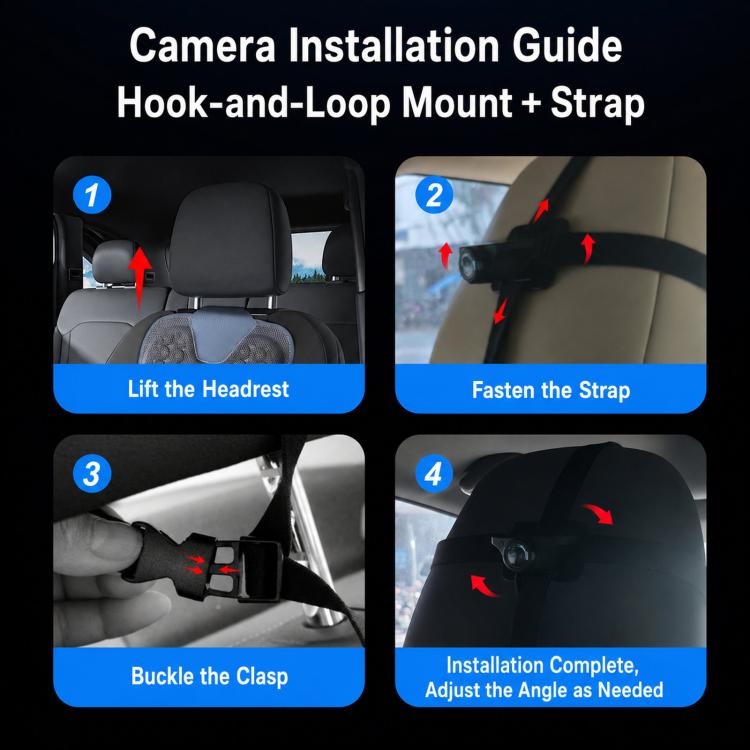 LC969D Car Baby Monitor Night Vision HD Smart Camera, LC969D