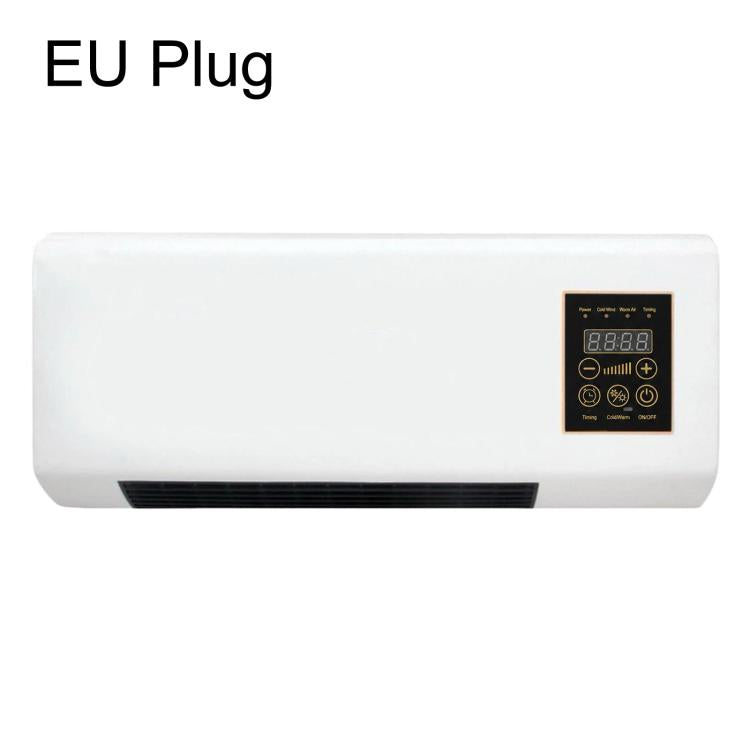 Wall Mounted Air Conditioner Fan Household Cooling & Heating Fan Electric Heater, EU Plug, UK Plug, US 110V 2-Pin Plug, US 110V 3-Pin Plug, AU Plug, Natural Gentle Breeze US 3-Pin Plug