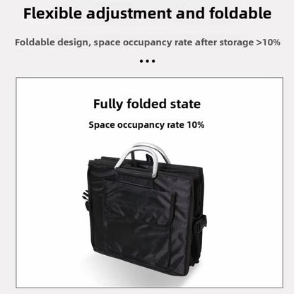 55L Car Trunk Storage Box Shoe Storage Essentials, 55L With Shoes Storage Slot