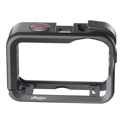 For DJI OSMO Action 6 aMagisn Utility Frame Protective Camera Cage with Cold Shoe Mount & 1/4inch Threaded Hole