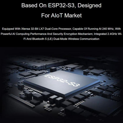WAVESHARE ESP32-S3 Control Board With RS485 And CAN Communication Interfaces, Supports Wi-Fi / Bluetooth, Built-In Multiple Protection Circuits, External Antenna, Onboard Antenna