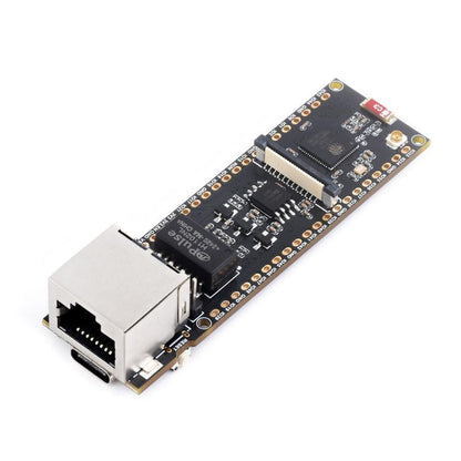 WAVESHARE ESP32-S3 ETH Development Board, 10/100Mbps RJ45 Ethernet Port, Wi-Fi & Bluetooth Support, 240MHz Dual Core Processor, Single Board No Soldered Pin Header, Mainboard+OV5640 Camera No Soldered Pin Header