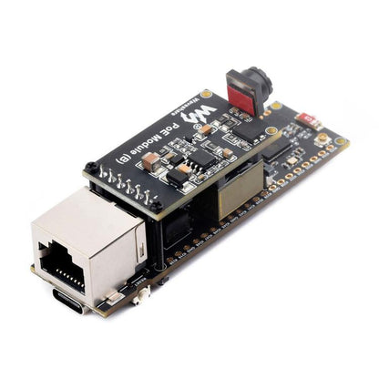 WAVESHARE ESP32-S3 ETH Development Board, 10/100Mbps RJ45 Ethernet Port, Wi-Fi & Bluetooth Support, 240MHz Dual Core Processor, Single Board No Soldered Pin Header, Mainboard+OV5640 Camera No Soldered Pin Header