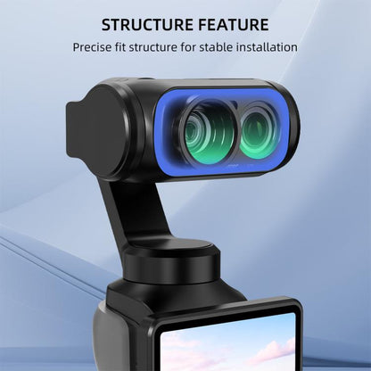 For Insta360 Luna Ultra BRDRC 115 Degree Wide-Angle Lens External Filter