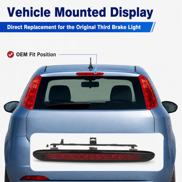 For Fiat Grande Punto / Punto Evo Trunk High-mounted Brake Light 51974522