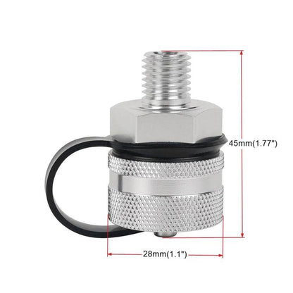 Car Modification Quick-rotating Aluminum Alloy Drain Valve, M12 x 1.25, M12 x 1.5, M12 x 1.75, M14 x 1.25, M14 x 1.5, M16 x 1.5, M20 x 1.5, 1/2-20
