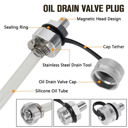 Car Modification Quick-rotating Aluminum Alloy Drain Valve, M12 x 1.25, M12 x 1.5, M12 x 1.75, M14 x 1.25, M14 x 1.5, M16 x 1.5, M20 x 1.5, 1/2-20