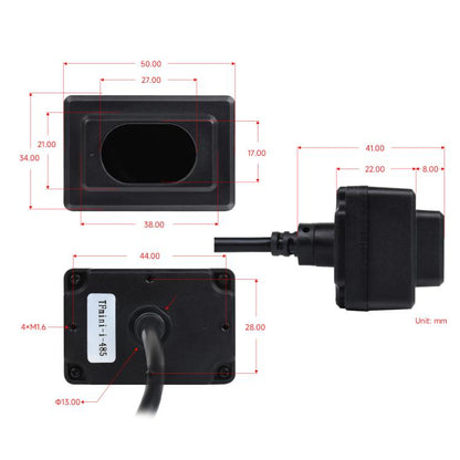 Waveshare 24896 TFmini-i Industrial Lidar Ranging Sensor 12m Ranging Distance, IP65 Protection, RS485 Industrial Interface
