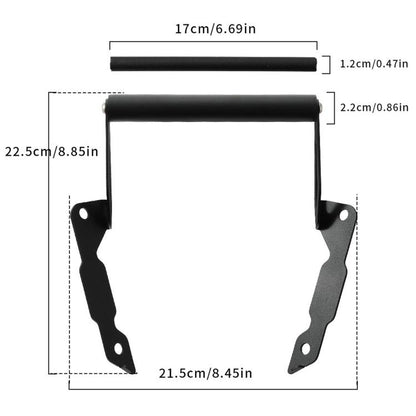 For Honda XL750 Transalp Navigation Bracket GPS Phone Extension Bar, Phone Extension Bar