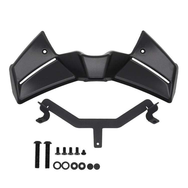 For 2024-2025 Yamaha MT-09 Front Spoiler Winglet Kit, MO-TF021 (Black), MO-TF021 (Water Transfer Printing)