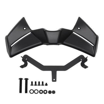 For 2024-2025 Yamaha MT-09 Front Spoiler Winglet Kit, MO-TF021 (Black), MO-TF021 (Water Transfer Printing)