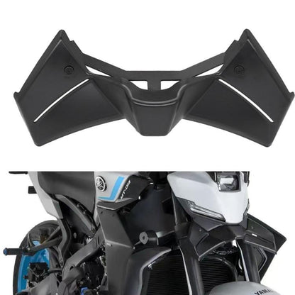 For 2024-2025 Yamaha MT-09 Front Spoiler Winglet Kit, MO-TF021 (Black), MO-TF021 (Water Transfer Printing)