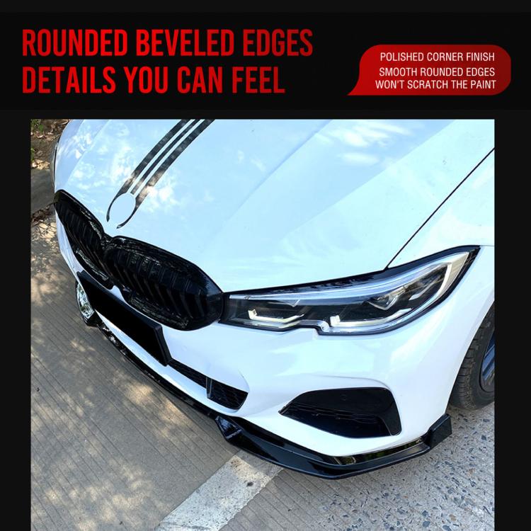 For BMW 3 Series G20 M Sport MP 2019-2022 Front Lip Decor Stickers