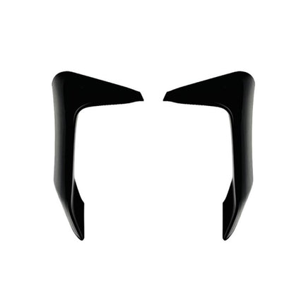 For BMW M3 F80 / F81 M4 F82 / F83 2015-2020 Car Accessories Stickers, Front Air Blade Black, Front Air Blade Carbon Fiber, Front Bumper Trim Black, Front Bumper Trim Carbon Fiber, Front Lip Black, Lip Carbon Fiber
