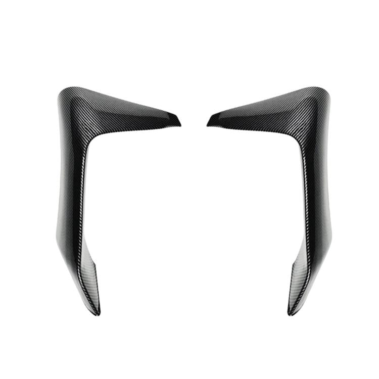 For BMW M3 F80 / F81 M4 F82 / F83 2015-2020 Car Accessories Stickers, Front Air Blade Black, Front Air Blade Carbon Fiber, Front Bumper Trim Black, Front Bumper Trim Carbon Fiber, Front Lip Black, Lip Carbon Fiber