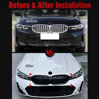 For BMW 3 Series G20/G21/G28 LCI 2023+ Front Grille Mod Parts