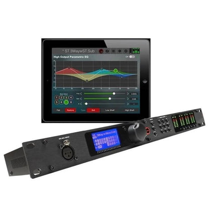 PA2 Digital Audio Processor Speaker Management System 2 Input 6 Output Crossover DSP, EU Plug, US Plug, UK Plug