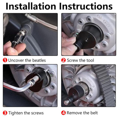 Car Clutch Belt Removal Tool For 17-23 Can-Am Maverick X3, Clutch Removal Tool