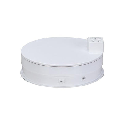 360-Degree Rrotating Display Stand For Product Prop Photograph, 20cm Fixed Speed White, 20cm Fixed Speed Black, 25cm Fixed Speed White, 25cm Fixed Speed ??Black, 30cm Fixed Speed White, 30cm Fixed Speed Black, 30cm Extended Remote Control White