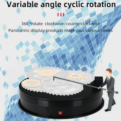 360-Degree Rrotating Display Stand For Product Prop Photograph, 20cm Fixed Speed White, 20cm Fixed Speed Black, 25cm Fixed Speed White, 25cm Fixed Speed ??Black, 30cm Fixed Speed White, 30cm Fixed Speed Black, 30cm Extended Remote Control White
