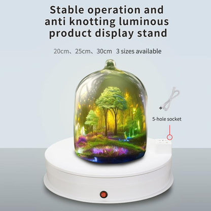 360-Degree Rrotating Display Stand For Product Prop Photograph, 20cm Fixed Speed White, 20cm Fixed Speed Black, 25cm Fixed Speed White, 25cm Fixed Speed ??Black, 30cm Fixed Speed White, 30cm Fixed Speed Black, 30cm Extended Remote Control White