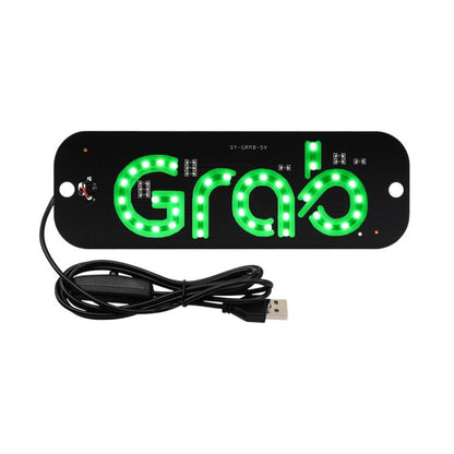 Thin High-Brightness Taxi Roof Light Universal USB Car Sign Light