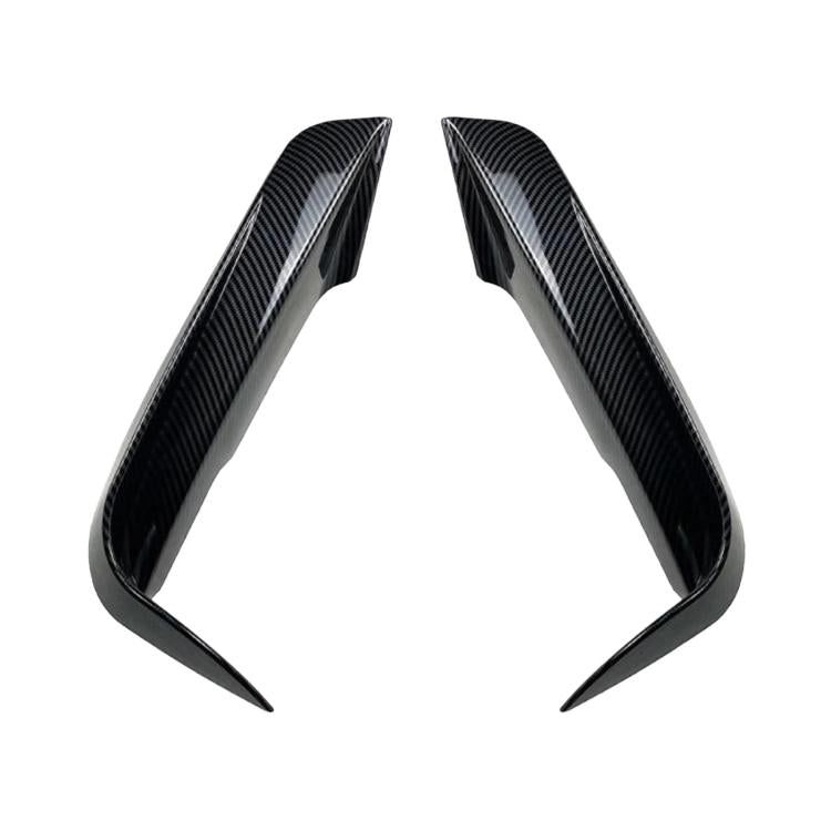For BMW 3 Series F30/F31 M Pack 2013-2019 Car Modification Decals, Front Lip Black, Front Lip Carbon Fiber, Front Bumper Trim Black, Front Bumper Trim Carbon Fiber